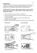 Preview for 13 page of CMP MSW-1000 Manual