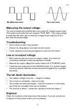 Preview for 16 page of CMP MSW-1000 Manual