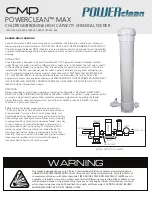 CMP POWERCLEAN MAX Manual preview