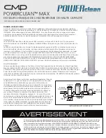 Preview for 3 page of CMP POWERCLEAN MAX Manual