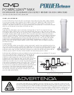 Preview for 5 page of CMP POWERCLEAN MAX Manual