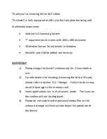 Preview for 2 page of CMS Peripherals Limited busbi7 User Manual