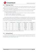 Предварительный просмотр 31 страницы Cmsemicon CMS80F731 Series Reference Manual