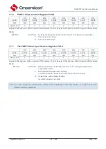 Предварительный просмотр 62 страницы Cmsemicon CMS80F731 Series Reference Manual