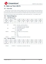 Предварительный просмотр 114 страницы Cmsemicon CMS80F731 Series Reference Manual