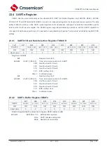 Предварительный просмотр 200 страницы Cmsemicon CMS80F731 Series Reference Manual