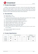 Предварительный просмотр 3 страницы Cmsemicon SC7020 Series User Manual