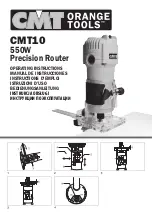 CMT ORANGE TOOLS CMT10 Operating Instructions Manual preview