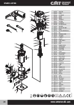 Preview for 24 page of CMT ORANGE TOOLS CMT10 Operating Instructions Manual