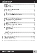 Предварительный просмотр 13 страницы CMT ORANGE TOOLS CMT11 Operating Instructions Manual