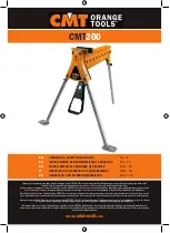 Preview for 1 page of CMT ORANGE TOOLS CMT200 Operating/Safety Instructions Manual