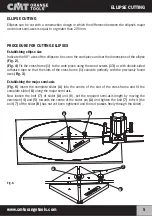 Предварительный просмотр 5 страницы CMT ORANGE TOOLS CMT3000 Operating Instructions Manual