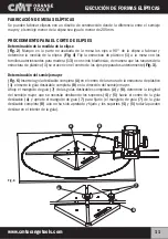 Предварительный просмотр 11 страницы CMT ORANGE TOOLS CMT3000 Operating Instructions Manual