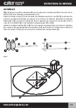 Предварительный просмотр 15 страницы CMT ORANGE TOOLS CMT3000 Operating Instructions Manual