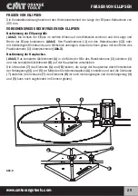 Предварительный просмотр 29 страницы CMT ORANGE TOOLS CMT3000 Operating Instructions Manual