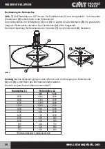 Предварительный просмотр 30 страницы CMT ORANGE TOOLS CMT3000 Operating Instructions Manual