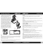 Предварительный просмотр 4 страницы CMT ORANGE TOOLS CMT333 Instruction Manual