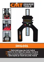 Preview for 1 page of CMT ORANGE TOOLS DHG-001 Quick Manual