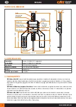 Preview for 4 page of CMT ORANGE TOOLS DHG-001 Quick Manual