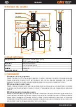 Preview for 8 page of CMT ORANGE TOOLS DHG-001 Quick Manual