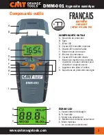 Предварительный просмотр 17 страницы CMT ORANGE TOOLS DMM-001 Manual