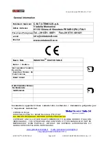 Preview for 4 page of CMT ORANGE TOOLS Industrio User And Maintenance Manual