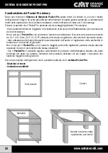 Предварительный просмотр 22 страницы CMT ORANGE TOOLS POCKET-PRO PPJ-002 Instruction Manual