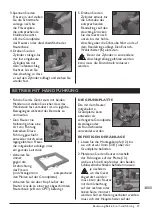 Preview for 37 page of CMT 8E Operating/Safety Instructions Manual