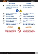 Preview for 33 page of CMT INDUSTRIO CMT7E User And Maintenance Manual