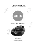 CMX CRC 7262 User Manual preview