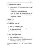 Preview for 11 page of CMX CRC 7370 User Manual