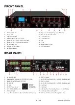 Предварительный просмотр 4 страницы CMX DA-120MT Installation And Operation Manual