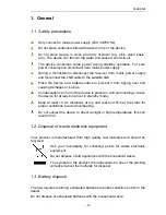 Предварительный просмотр 4 страницы CMX DVB 4800 User Manual