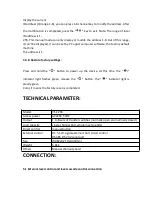 Предварительный просмотр 8 страницы CMX VS-C203 Installation And Operation Manual