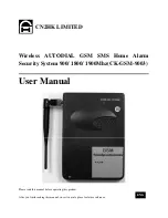 Preview for 1 page of CN2HK Limited CK-GSM-9003 User Manual