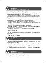 Preview for 21 page of CNA Group Cata VI 15007 X Instruction Manual