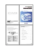 Preview for 1 page of CNB AN802IR Instruction Manual