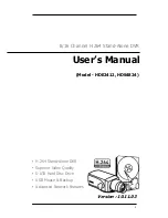 Preview for 1 page of CNB HDE2412 User Manual