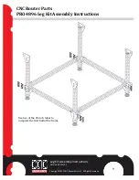 Предварительный просмотр 9 страницы CNC Router Parts PRO4896 Assembly Instructions Manual