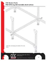 Предварительный просмотр 12 страницы CNC Router Parts PRO4896 Assembly Instructions Manual