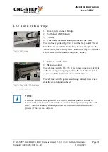 Предварительный просмотр 38 страницы CNC-Step AceroDURO 100/S100 Operating Instructions Manual