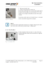 Preview for 40 page of CNC-Step AceroDURO 100/S100 Operating Instructions Manual