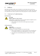 Preview for 76 page of CNC-Step AceroDURO 100/S100 Operating Instructions Manual