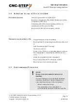 Preview for 34 page of CNC-Step flowJET 2015 Operating Instructions Manual