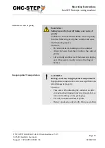 Preview for 57 page of CNC-Step flowJET 2015 Operating Instructions Manual