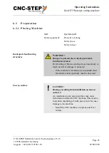 Preview for 65 page of CNC-Step flowJET 2015 Operating Instructions Manual