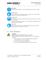 Preview for 19 page of CNC-Step High-Z S-1400T Operating Instructions Manual