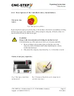 Preview for 20 page of CNC-Step High-Z S-1400T Operating Instructions Manual