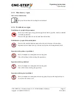 Preview for 23 page of CNC-Step High-Z S-1400T Operating Instructions Manual