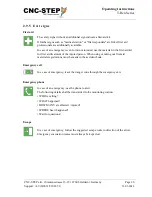 Preview for 26 page of CNC-Step High-Z S-1400T Operating Instructions Manual